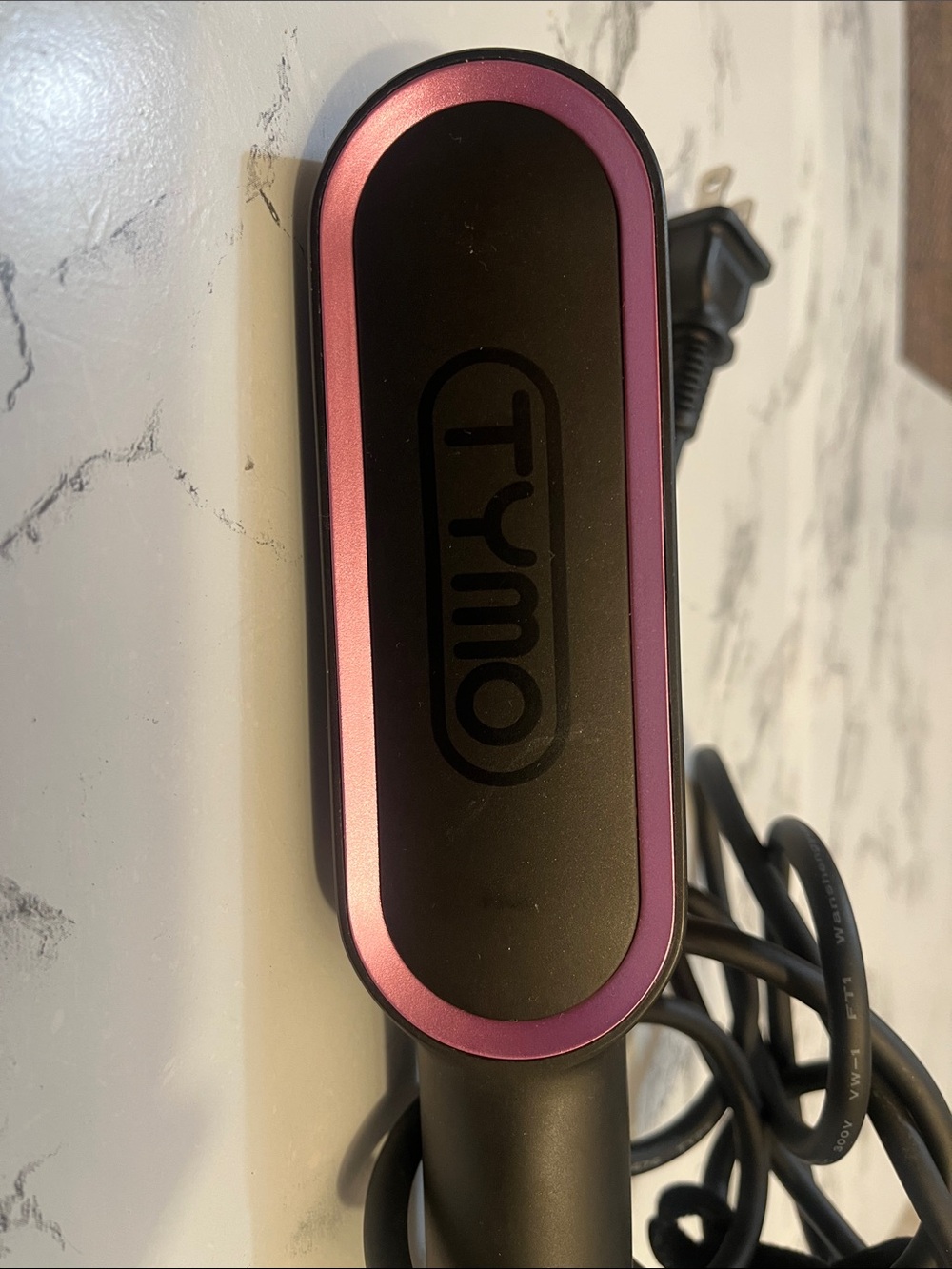 Tymo ring Hair Straightening Brush - Sleek Heated Styling Tool - Picture 3 of 4